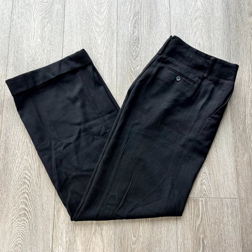Kenneth‎ Cole Black Wool Blend Dress Pants Sizes 6